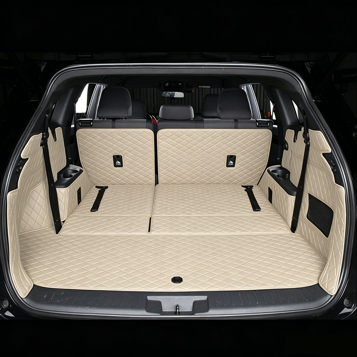 All-Weather Full Coverage Waterproof Trunk Mat  | Custom Fit Cargo Liner for SUV & Cars