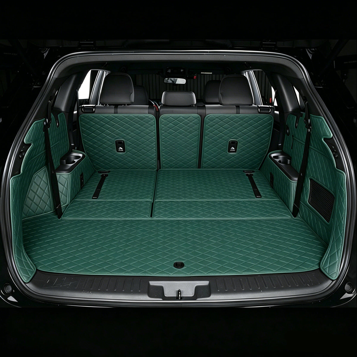 All-Weather Full Coverage Waterproof Trunk Mat  | Custom Fit Cargo Liner for SUV & Cars