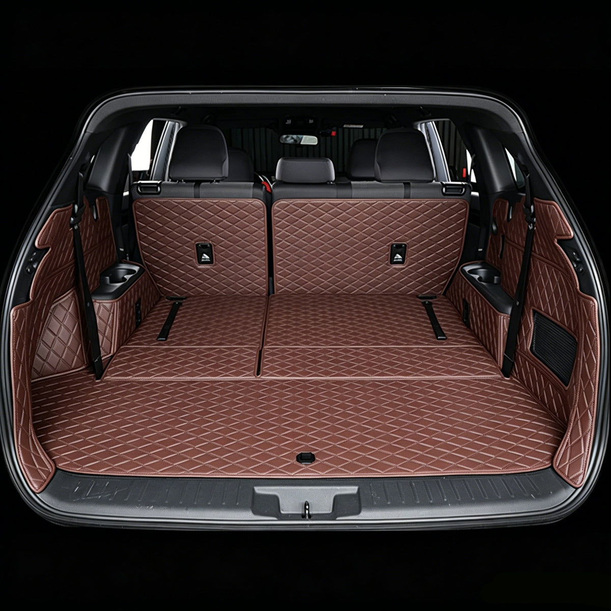 All-Weather Full Coverage Waterproof Trunk Mat  | Custom Fit Cargo Liner for SUV & Cars